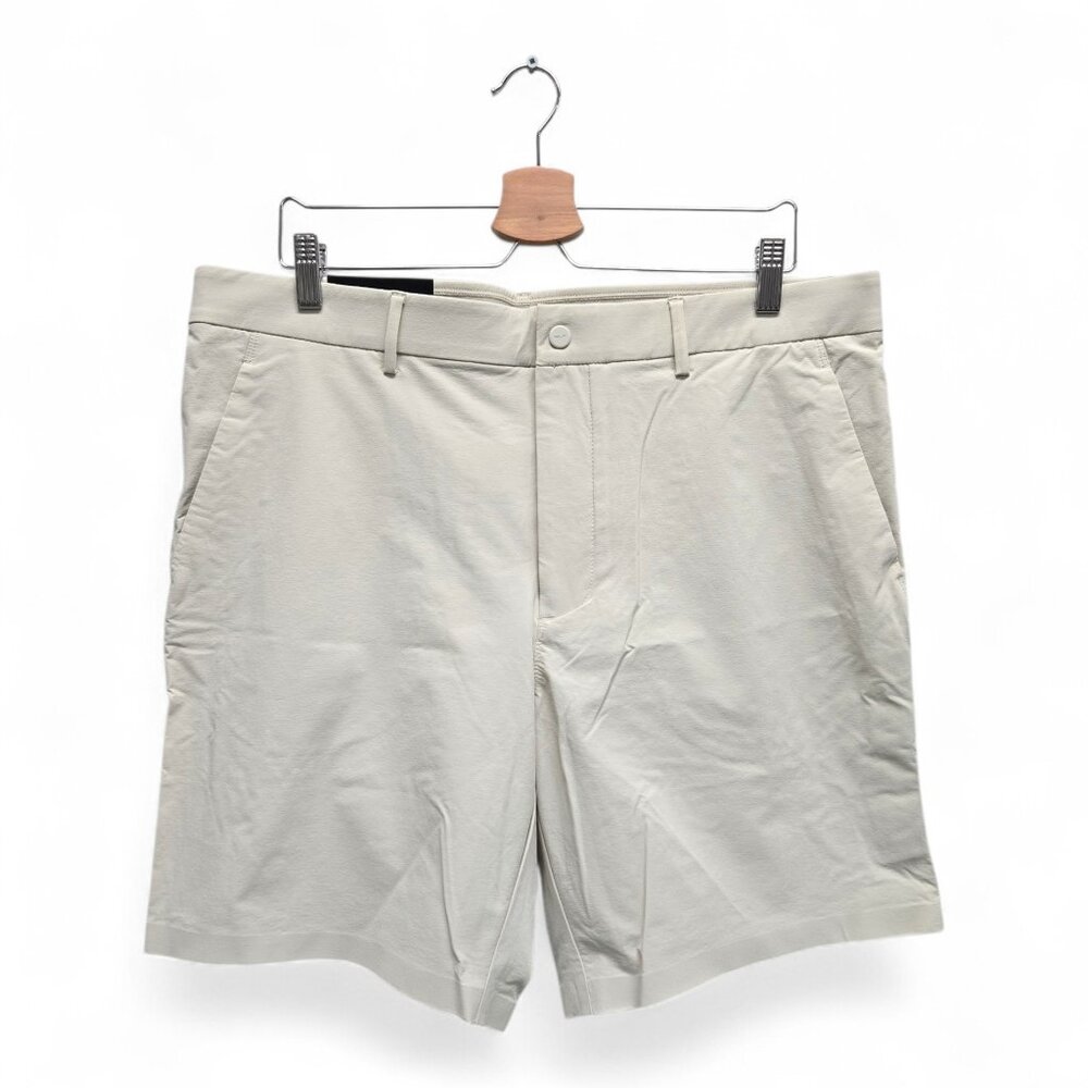 Ralph Lauren RLX Men's Tailored Fit Solid Golf Shorts Size 36 Beige NWT